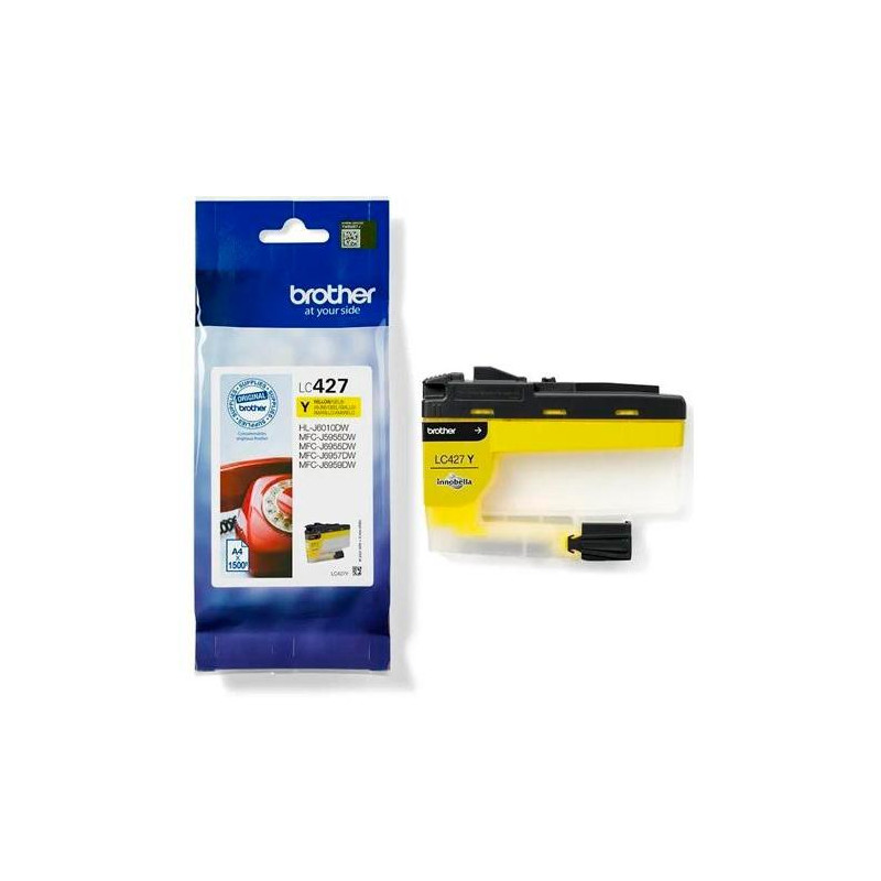 LC427Y BROTHER TINTA AMARILLO MFCJ5955DW