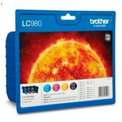 LC980VALBP BROTHER PACK 4 CARTUCHOS DCP-145C/DCP-165C