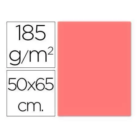 C200040225 IRIS CARTULINA 50X65CM 185GR ROSA PÁLIDO -25U-