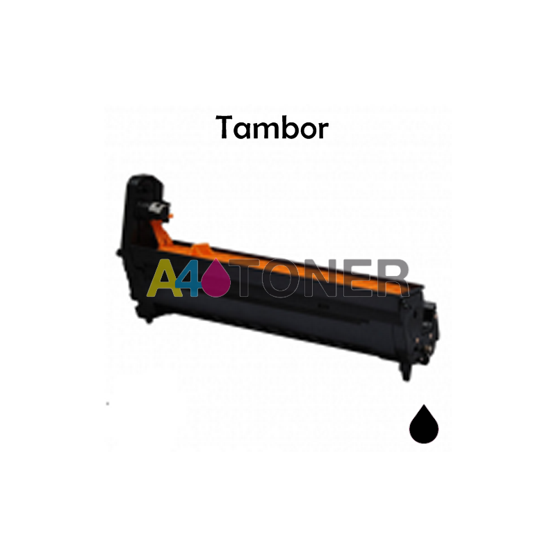 Tambor Oki C822 negro compatible con drum Oki 44844408