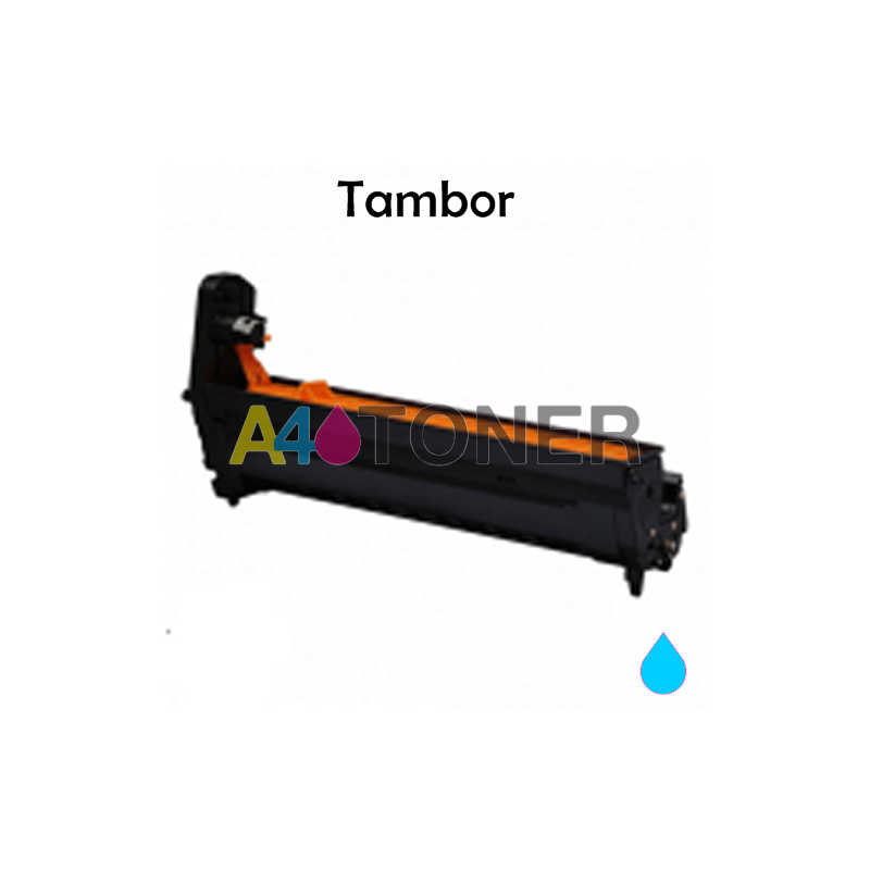 Tambor Oki C822 cyan compatible con drum Oki 44844407