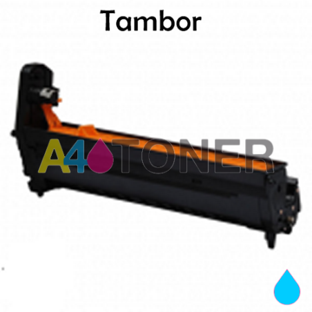 Tambor Oki C822 cyan compatible con drum Oki 44844407