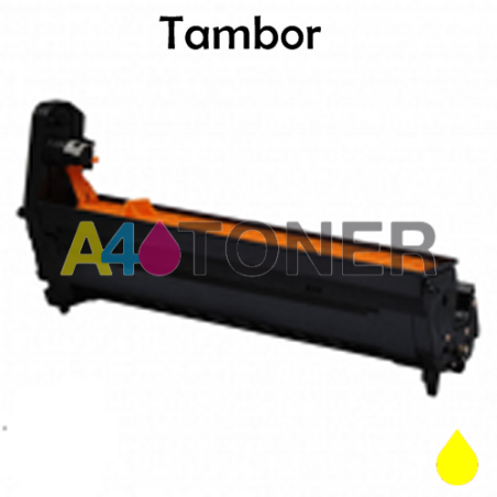 Tambor Oki C822 amarillo compatible con drum Oki 44844405