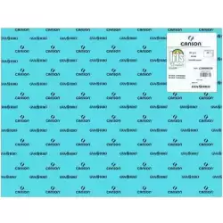 C200040236 IRIS CARTULINA 50X65CM 185GR AZUL TURQUESA -25U-