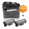 MFCL2827DWXLRE1 BROTHER EQUIPO MULTIFUNCIÓN LÁSER MONOCROMO CON FAX