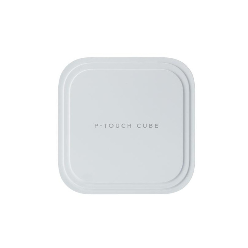 PTP910BTZ1 BROTHER ETIQUETADORA - ROTULADORA PT-P910BT CUBE  BLANCO CON CONEXIÓN BLUETOOTH/USB