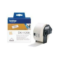 DK11208 BROTHER ETIQUETA DE DIRECCIÓN GRANDES 38MMX90MM