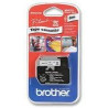 MK231BZ BROTHER CINTA ROTULADORA NO LAMINADA NEGRO SOBRE BLANCO DE 12MM