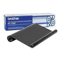 PC72RF BROTHER CINTA DE TRANSFERENCIA TÉRMICA NEGRO T-72/74/76/78/84/94/96/104/106 (2 BOBINAS) 2 X 144