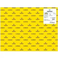 C200403809 IRIS CARTULINA 50X65CM 250GR AMARILLO FLUOR -25U-