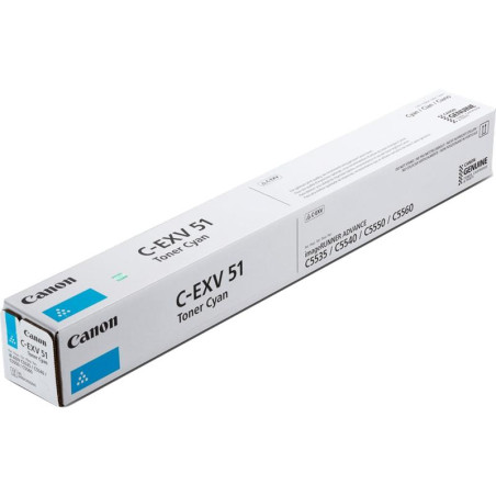 0482C002 CANON TONER CIAN IR C5335 C5540 C55000 - C-EXV51C