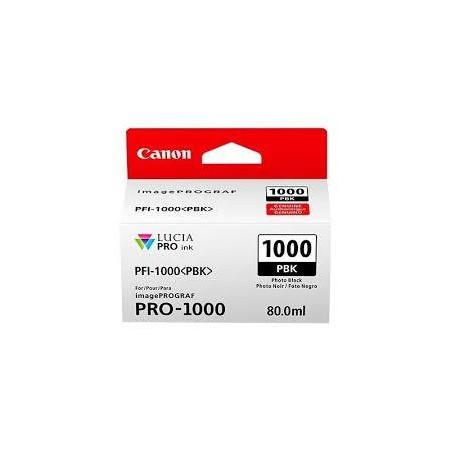 0546C001 CANON TINTA FOTO NEGRO IMAGEPROGRAF PRO PFI-1000PBK