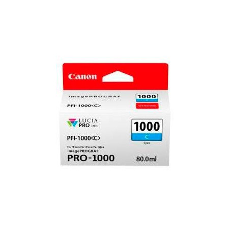 0547C001 CANON TINTA CIAN IMAGEPROGRAF PRO PFI-1000C