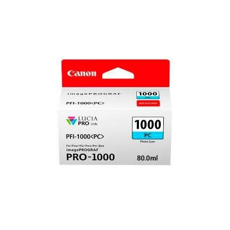 0550C001 CANON TINTA PHOTO CIAN IMAGEPROGRAF PRO PFI-1000PC