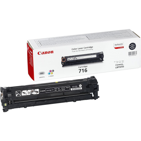 1980B002AA CANON TONER NEGRO LBP-5050/5050N / MF 8030 8050 CN 800 CW  - CRG 716 BK