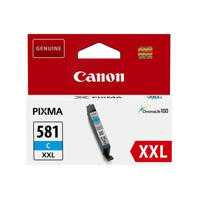 1995C001 CANON TINTA CIAN PIXMA TS615X/TS815X/TS915X/TR755X/TR855X - CLI581CXXL