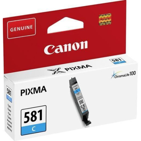 2103C001 CANON TINTA CIAN - PIXMA TS615X/TS815X/TS915X/TR755X/TR855X - CLI581C