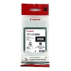 2211B001AA CANON TINTA NEGRO MATE IPF5100/6100 130 ML - PFI 103 MBK