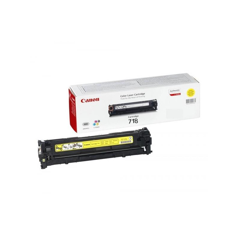 2659B002AA CANON TONER AMARILLO LBP 7200 CDN SERIE MF83XX - CRG 718Y