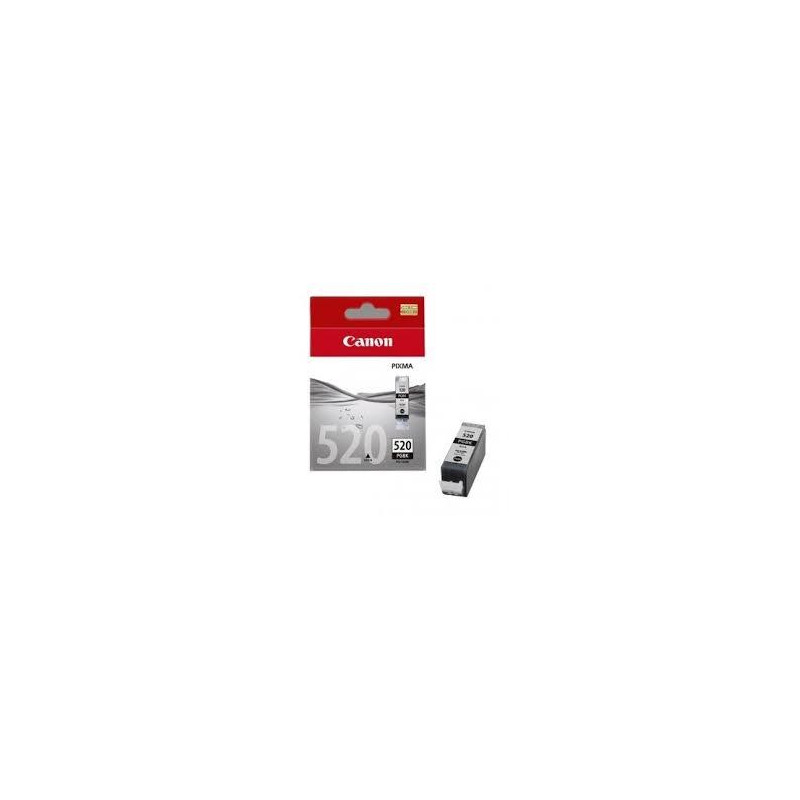 2932B001 CANON TINTA NEGRO PIXMA IP3600/4600  PGI 520 BK