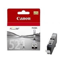 2933B001 CANON TINTA NEGRO PIXMA MP620/630/980 CARTUCHO CLI 521 BK