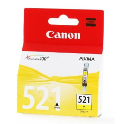 2936B001 CANON TINTA AMARILLO PIXMA MP620/630/980 CLI 521 Y