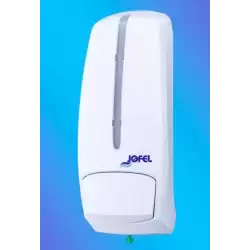 AC96000 JOFEL DISPENSADOR DE JABON / HIDROALCOHOL SMART RELLENABLE 1L ABS BLANCO