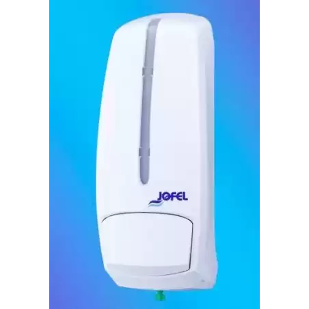 AC96000 JOFEL DISPENSADOR DE JABON / HIDROALCOHOL SMART RELLENABLE 1L ABS BLANCO