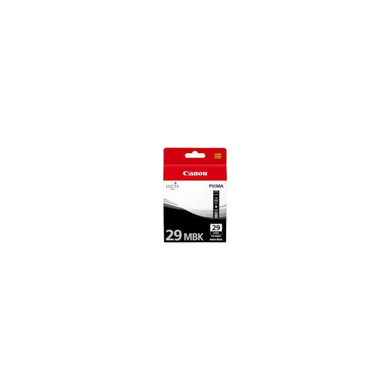 4868B001 CANON TINTA NEGRO MATE PIXMA/PRO-1 - PGI 29 MBK