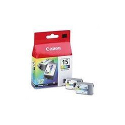 8191A002 CANON TINTA TRICOLOR I70/80 IP90  BCI 15 CL (PACK 2)