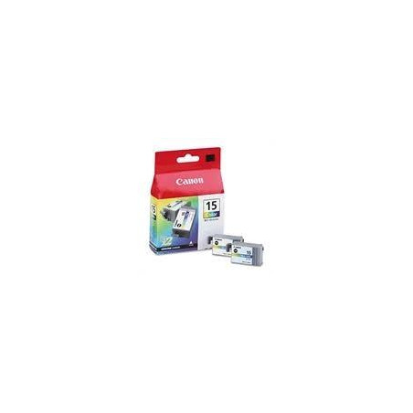 8191A002 CANON TINTA TRICOLOR I70/80 IP90  BCI 15 CL (PACK 2)