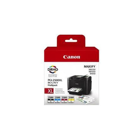 9254B010/9254B010 CANON TINTA BK / C / M / Y PACK 4 COLORES - PGI-2500 XL