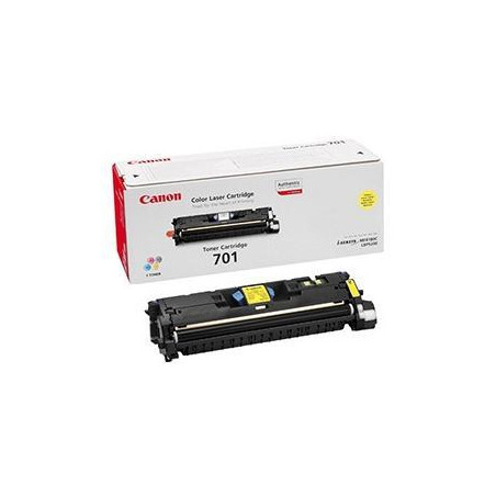 9284A003 CANON TONER LASER AMARILLO CRG 701Y 4 000 PAGINAS LBP 5200 MF 8180C