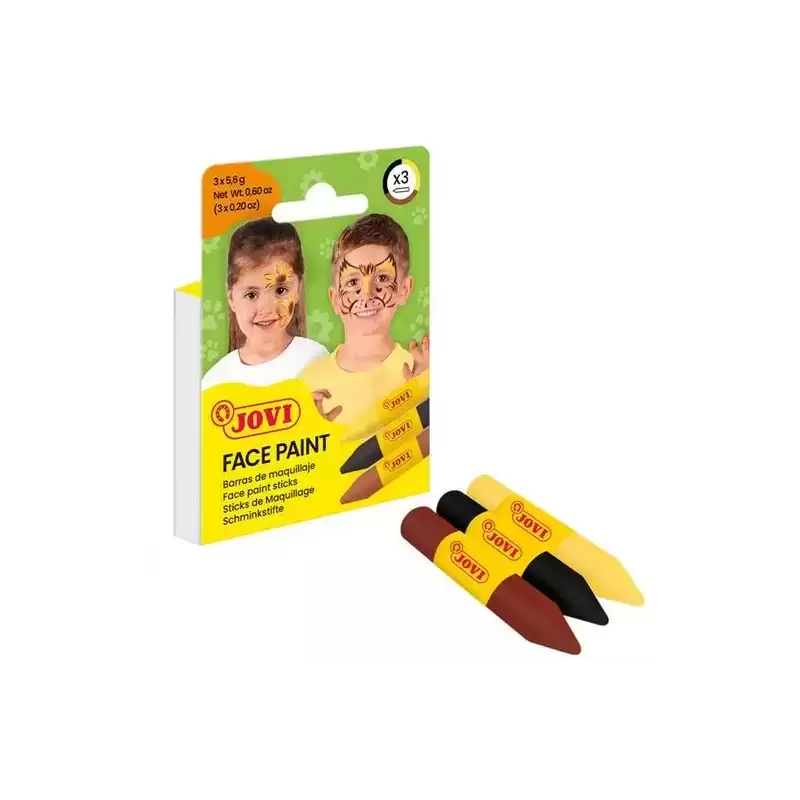 175AN JOVI MAQUILLAJE ESTUCHE 3 BARRAS ANIMAL