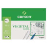 C200400714 CANSON BLOC VEGETAL BASIK ENCOLADO 50 HOJAS 90 GR. 23X32