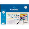 C200402393 CANSON MINIPACK ACUARELA Y TÉMPERA BASIK 6 HOJAS LISO 29