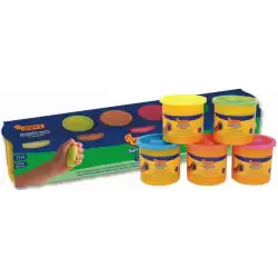 405 JOVI PLASTILINA BOTE 110GR SOFT DOUGH BLANDIVER COLORES SURTIDOS ESTUCHE 5 UD