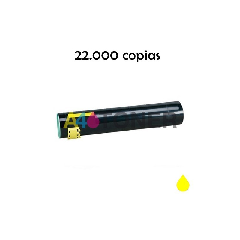 Toner compatible lexmark X945 amarillo alternativo a Lexmark X945X2YG