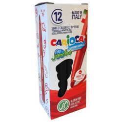 4013001 CARIOCA ROTULADOR JUMBO PUNTA MAXI NEGRO CAJA 12 UD