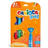 42816 CARIOCA ROTULADORES TEDDY MARKER 1+ COLORES SURTIDOS ESTUCHE 12 UD