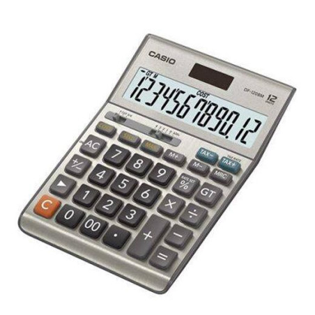 DF-120BM CASIO CALCULADORA DE OFICINA SOBREMESA BLANCO 12 DÍGITOS DF-120BM