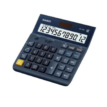 DH-12ET CASIO CALCULADORA DE OFICINA SOBREMESA NEGRO 12 DÍGITOS DH-12ET