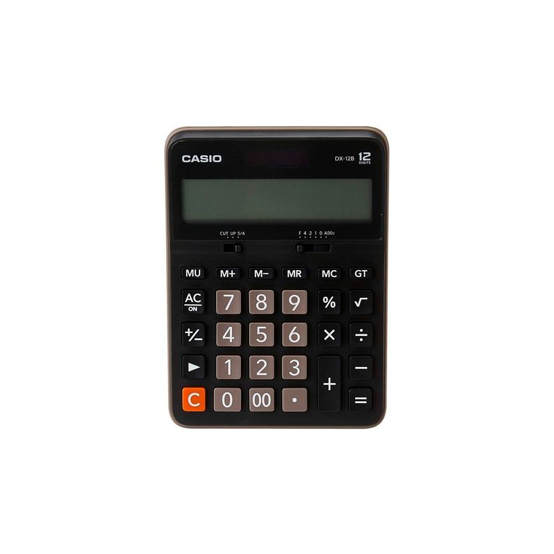 DX-12B CASIO CALCULADORA DE OFICINA SOBREMESA 12 DÍGITOS NEGRO DX-12B