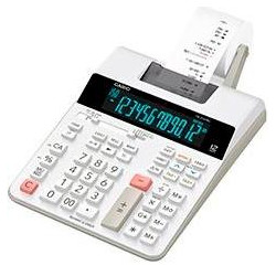 FR-2650RC CASIO CALCULADORA DE OFICINA CON IMPRESORA BLANCA FR-2650