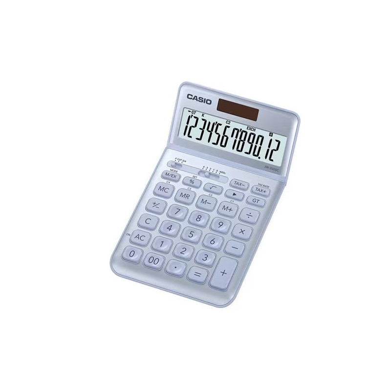 JW-200SC-BU CASIO CALCULADORA DE OFICINA SOBREMESA 12 DÍGITOS AZUL