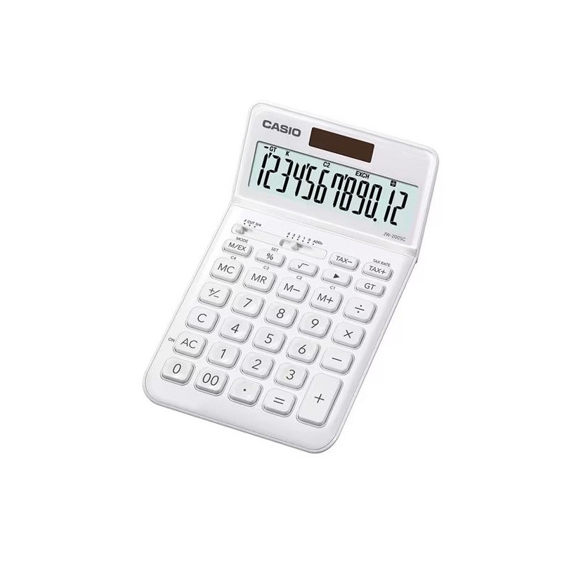 JW-200SC-WE CASIO CALCULADORA DE OFICINA SOBREMESA 12 DÍGITOS BLANCO