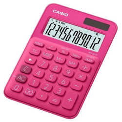 MS-20UC-RD CASIO CALCULADORA DE OFICINA SOBREMESA FUCSIA 12 DÍGITOS MS-20UC