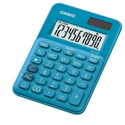 MS-7UC-BU CASIO CALCULADORA DE OFICINA SOBREMESA AZUL 10 DÍGITOS