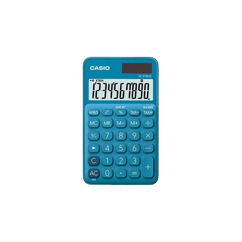 SL-310UC-BU CASIO CALCULADORA DE OFICINA AZUL SL-310UC-BU