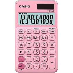 SL-310UC-PK CASIO CALCULADORA DE OFICINA ROSA CLARO SL-310UC-PK